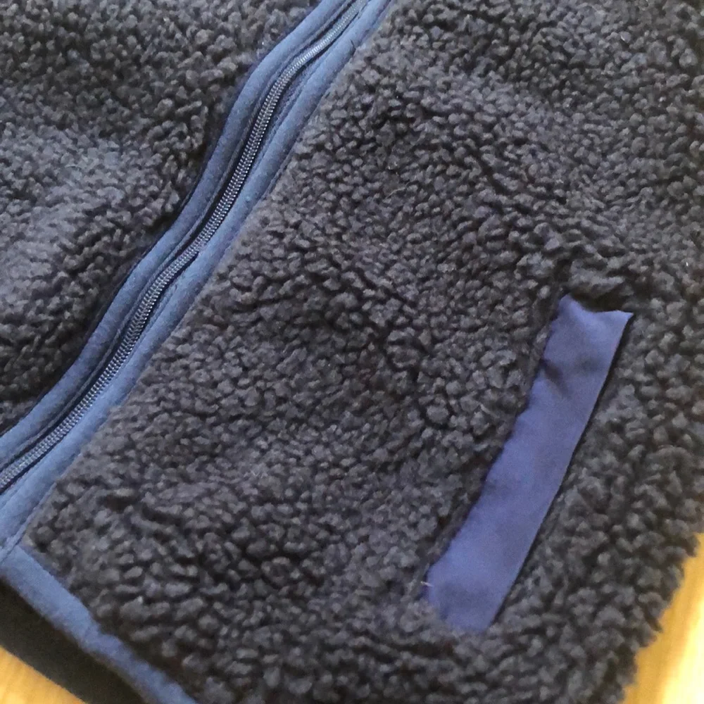 3/$15 Blue Fuzzy Vest
